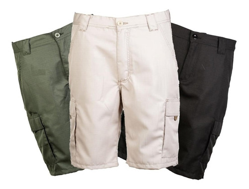 Kit 3 Bermudas Masculina Trenkking Aventura Militar Foxboy