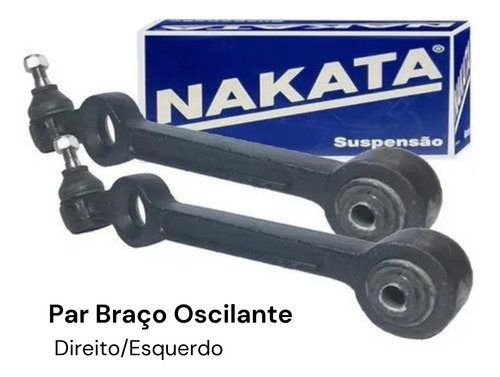 Par Braço Oscilante Uno Fiorino Com Buchas Nbj4001p