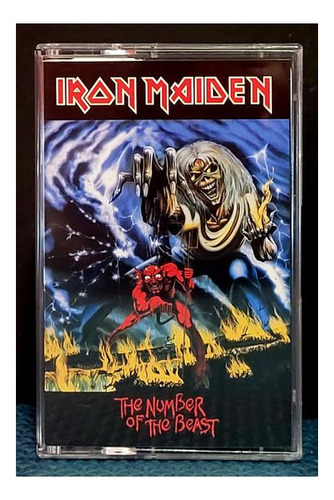 Iron Maiden The Number Of The Beast Cassette Nuevo Eu