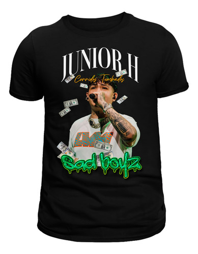 Playera Hombre Junior H Sb Moda Estampada Caballero