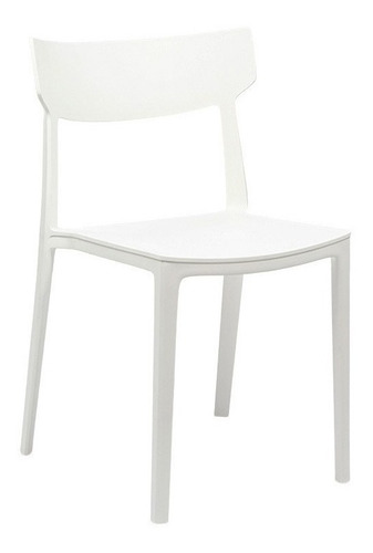 Silla De Comedor Rioestructura Color Blanco, 4 Unidades