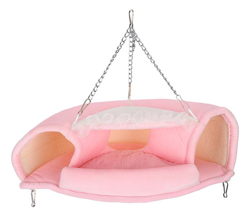 Cama Colgante Pequeña Pet Tunnel, Suave Y Cálida Para Invier