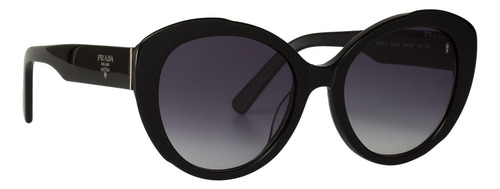 Prada Spr 01y 1ab-0a7 Square Shape Gris Degradado Negro (Usado)