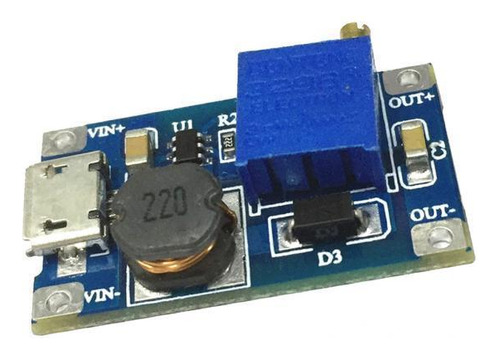 3 Boost Converter 2-24v A 5-28v 2a Módulo De Voltaje