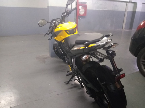 Bajaj Rowser Ns 200 Año 2020 Amarilla Con Alarma