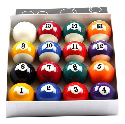 Juego De Bolas De Billar Para Pool Modelo Economico Guantes