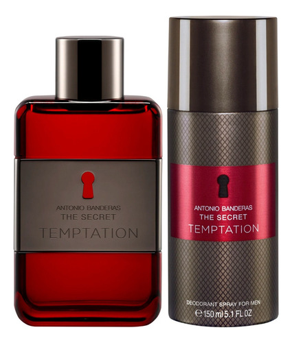 Set Banderas The Secret Temptation Edt 100ml