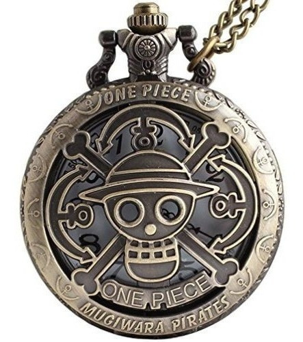 Reloj De Bolsillo De Cuarzo Con Diseño De One Piece