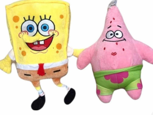 Peluche Bob Esponja Y Patricio X1