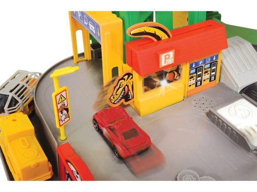 Pista Carros Adventure Force Dino City Garage Color