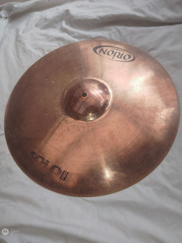 Platillo Ride Orion Solo Pro De 20 Para Bateria Amarillo (Usado)