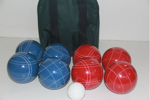 Calidad Premium American Made 110 Epco Bocce Set Rustico