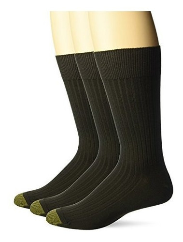 Calcetines Crew Gold Toe, 3 Pares.