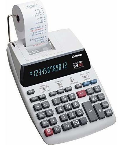 Calculadora Impresora Canon P170dh3 12 Dígitos Calculadora D