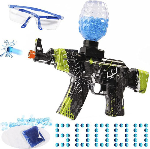 Pistola De Bola De Gel Eléctrica Soft Pinball Kids Toy Gun