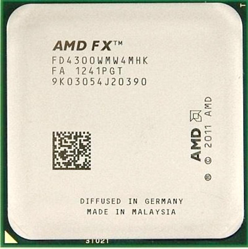 Processador Amd X4 Fx4300 (3.8ghz/8m)  Socket Am3+
