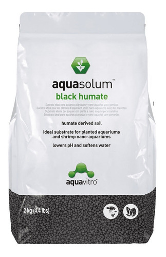 Aquavitro Substrato Fértil 2kg Aquasolum Black Humate