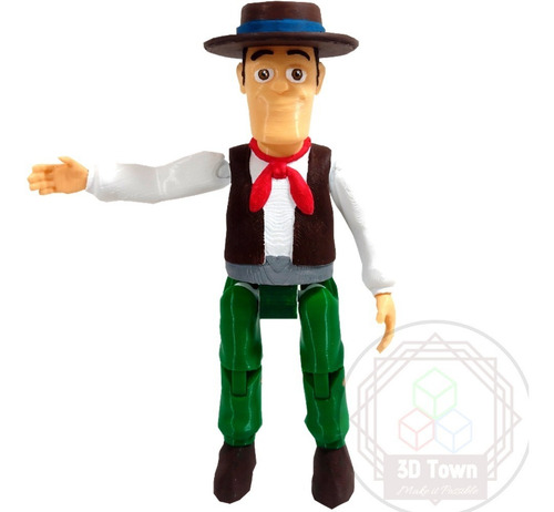 Imagen 4 de 6 de Muñeco Zenón - Granja De Zenón- Figura Impresa En 3d - 23cm