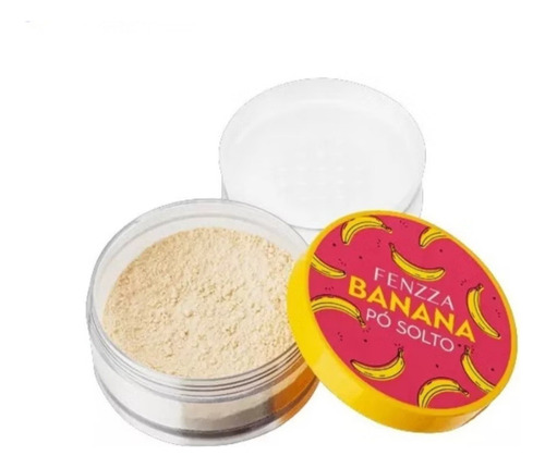 Pó Facial Banana Fenzza 15g Efeito Translúcido