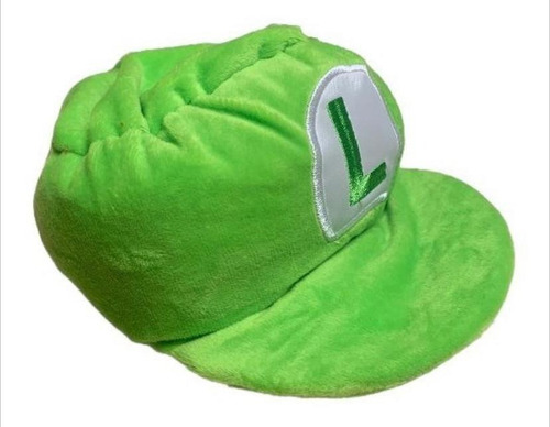 Gorro Disfraz De Mario Bros O Luigui De Felpa C/u