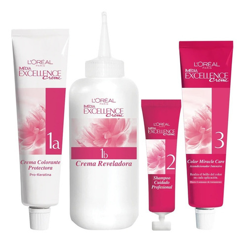 Excellence Creme L'oréal / N°7 Rubio Vainilla (5 Unidades)