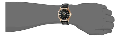 Relógio Orient Bambino Ver. 1 Para Homens Fac00001b0 Black C