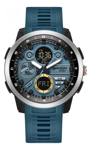 comprar Reloj Electrónico De Lujo Sanda 3379, Reloj Deportivo De Dob
