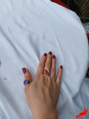 Naruto - Anillo Emblema Del Clan Uchiha