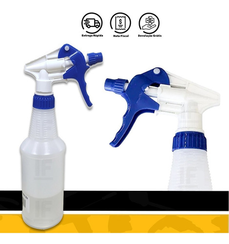 Pulverizador Spray 500ml Perfect + Máscara Respirador Saúde