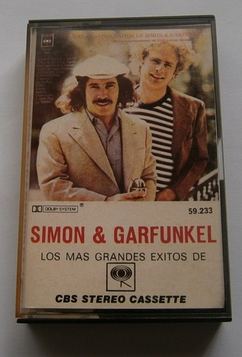 Simon & Garfunkel - Grandes Éxitos (cassette Ed. Argentina)