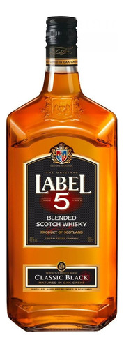 Paquete De 3 Whisky Label 5 Blend 1 L