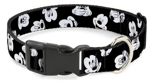 Buckle-down Mickey Mouse Expresiones Scattered Blanco/negro 