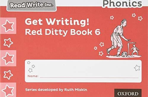 Read Write Inc Phon Get Writ Red6 Pk10 - 