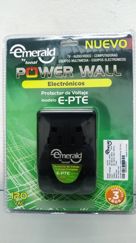 Protector Emerald Electronico Mod E-pte 120v