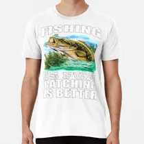 Comprar Remera La Pesca Es Divertida Pesca Diseño De Pescador Algodo