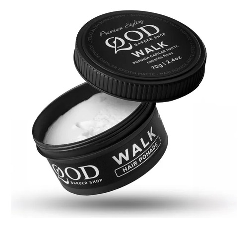 Kit 1 Qod Pomada Brilho+1 Matte Alta +1 Matte Média Fixação