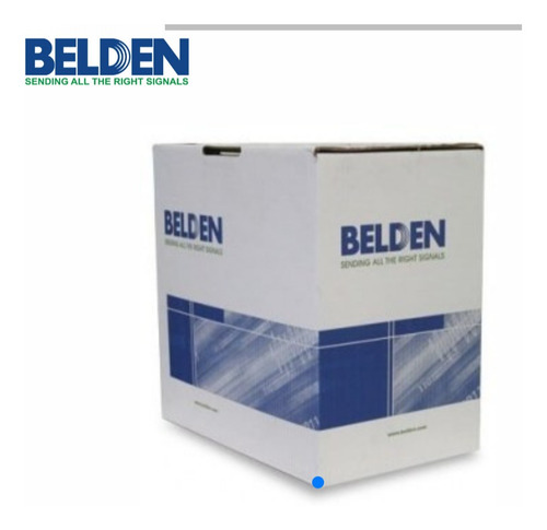 Imagen 1 de 4 de Bobina Cable Utp Cat 5e Belden 305m 100% Cobre P Exterior