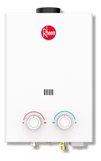 Calentador De Agua Instantáneo Rheem 6 L/min Gas Lp 1 Serv