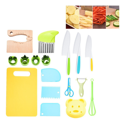 Juego De Juguetes De Cocina Para Niños Food Knife, Juego De