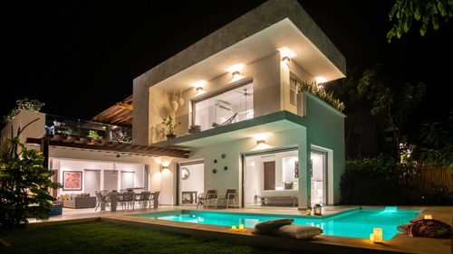 ¡vive En El Paraíso! Tulum Hermosa Casa En La Veleta ¡perfecta Para Rentas Vacacionales! Excelentes Entradas