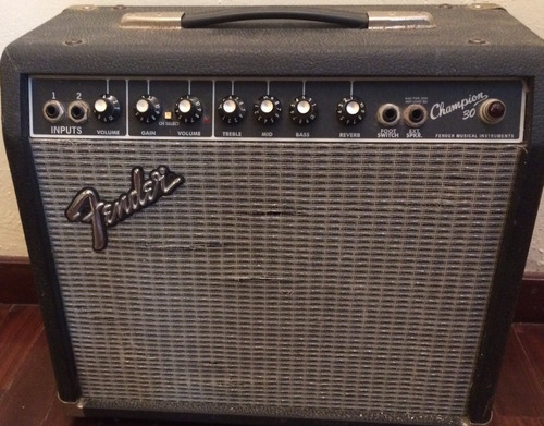 Amplificador De Guitarra Fender Champion 30