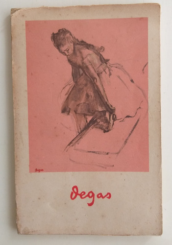 Degas Libro Bolsillo Gran Arte Año 1948 Láminas Color