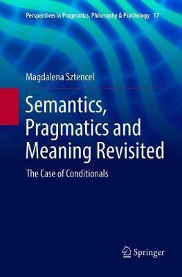 Libro Semantics, Pragmatics And Meaning Revisited : The C...