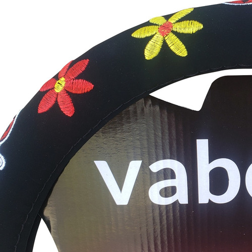 Funda Cubre Volante Flores Protege Auto Camioneta Vabenne