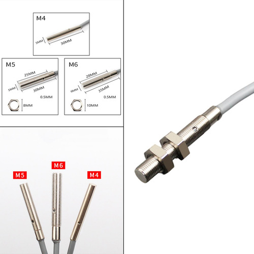 Detección De Sensor De Proximidad De Cilindro De M5 Pnp