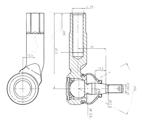 Puntero Derecho 04 (d/h) Ayd Ford Fiesta08-10