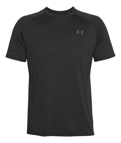 Polera Ua Tech 2.0 Novelty Hombre Negro Under Armour