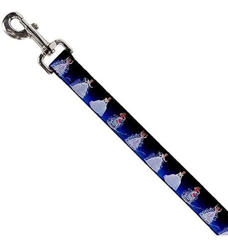 Buckledown Pet Leash Cenicienta Transformacion Azul Se Desv