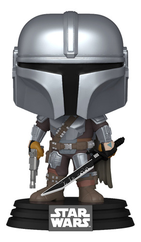 Funko Pop The Mandalorian With Darksaber #663 Star Wars