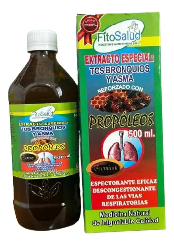 comprar Jarabe De Propóleo Bronquitis Aguda Jarabe Natural 500ml 